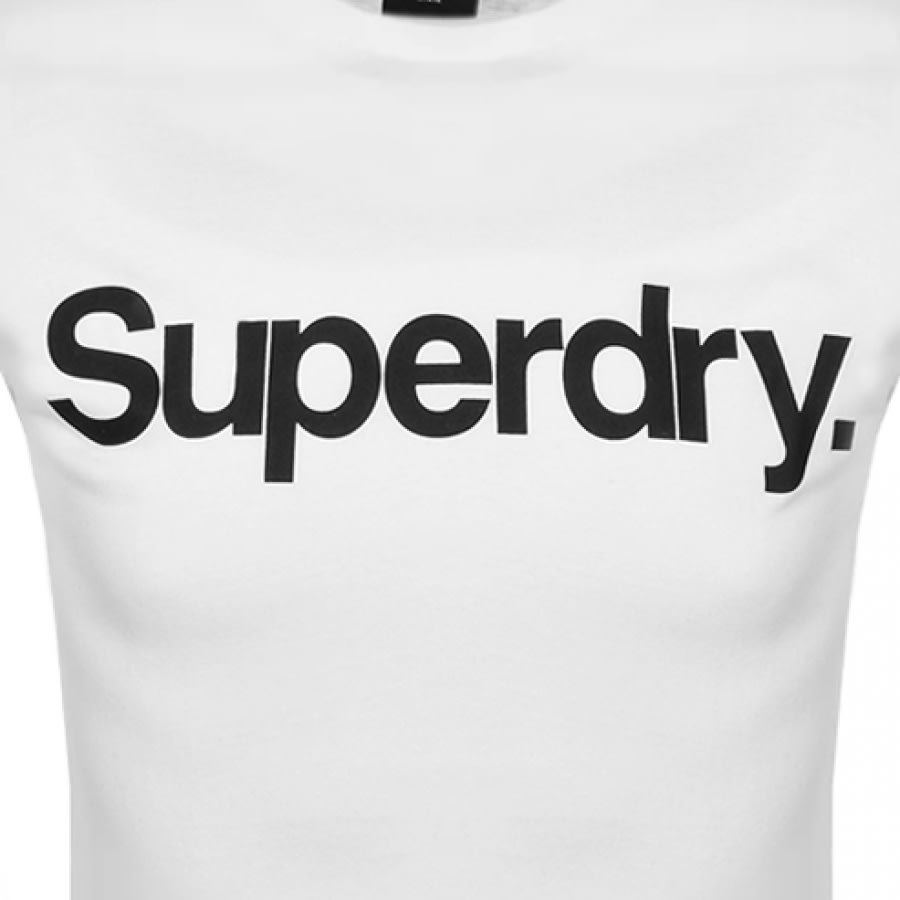 Alternative Image for ProductSuperdry Short Sleeved T Shirt White3